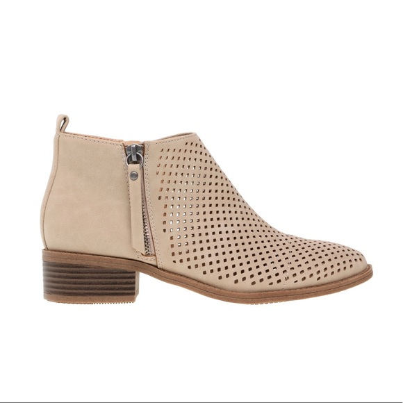 Memory Foam Perforated Shoe Women’s Boots Booties - Picture 7 of 12